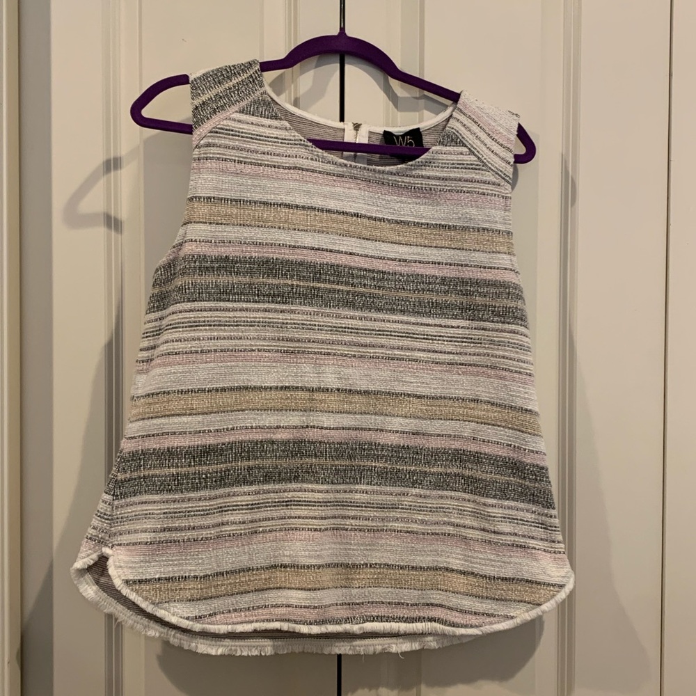 W5 Striped Sweater Tank